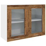 7 Piece Kitchen Cabinet Set Lyon Old Wood Engineered Wood 3328571