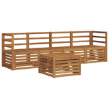 Sofa Sets 5 pcs Natural Solid Acacia Wood 3374309