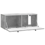 Wall-Mounted TV Cabinet 78.5 x 31 x 30 cm Concrete Grey 899228