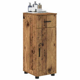 Bathroom Cabinet with Drawer with Door Old Wood 30 x 35 x 80 cm 883332