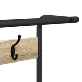 Coat Rack Sonoma Oak 95 x 34 x 184 cm Engineered wood 879960