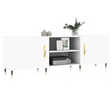 TV Cabinet White 150x30x50 cm Engineered Wood 829076