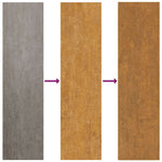 Garden Gate 85x150 cm Corten Steel Square Design 153247