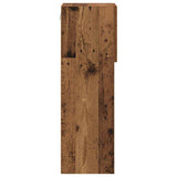 Wall-mounted TV Cabinets 2 pcs Old Wood 30.5 x 30 x 90 cm 882949