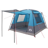 Party Tent Blue 10-Person 185T Polyester with PU Coating 42017449