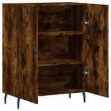 Sideboard Smoked Oak 69.5x34x90 cm Engineered Wood 827745
