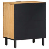 Bedside Cabinet Brown 50x33x60 cm Solid Wood Mango 4017731