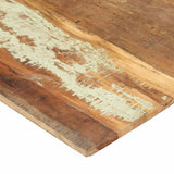 Rectangular Table Top 60x120 cm 15-16 mm Solid Reclaimed Wood 286046