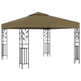 Gazebo 3x3 m Taupe 180 g/m 312243