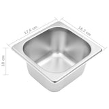Gastronorm Container Holder with 8 GN 1/6 Pan Stainless Steel 51225