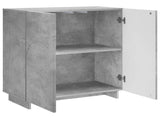Sideboard Concrete Grey 67 x 34.5 x 75 cm Engineered Wood 8011534