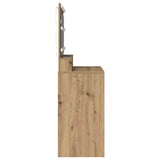 Dressing Table Artisan Oak 100 x 41 x 135 cm Engineered Wood 865108