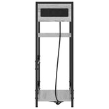 Bedside Cabinet Grey Sonoma 40 x 27 x 76 cm Engineered Wood 859573
