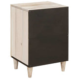Bathroom Cabinet White 38 x 33 x 58 cm Engineered Wood 4018137