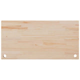 Desk Top 110x60x2.5 cm Solid Wood Pine 824470
