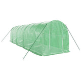 Greenhouse with Steel Frame Green 16 m 8x2x2 m 3188019