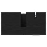 Bathroom Furniture Set 2 pcs Black oak Engineered wood 3402322