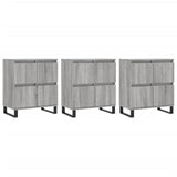 Sideboards 3 pcs Grey Sonoma Engineered Wood 3190211
