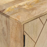 Sideboard 80x30x75 cm Solid Wood Mango 246155
