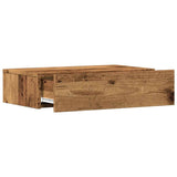 TV Cabinets with LED Lights 2 pcs Old Wood 60x35x15.5 cm 856344