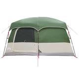 Family Tent with Roof Green 320 x 210 x 180 cm Polyester 42028489