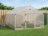 Bird Cage Silver 181.5 x 221 x 173.5 cm Welded Wire Mesh 42036855