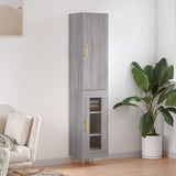 Highboard Grey Sonoma 34.5x34x180 cm Engineered Wood 3199039