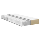 Bed Mattress with Mattress Sage 90 x 200 cm Fabric 42008270