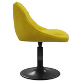 Bar Stool Mustard Yellow Velvet 335323