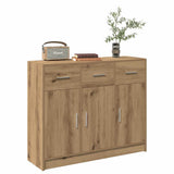 Sideboard Artisan Oak 91x28x75 cm Engineered Wood 855895