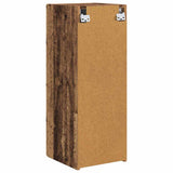 TV Wall Cabinet Old Wood 30 x 31 x 80 cm Engineered Wood 892305