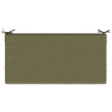 Seat Cushion SOEST 100% Polyester Olive green 120 x 80 x 15 cm 944295