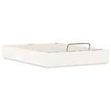 Ottoman Bed Frame White 120 x 200 cm Solid Pine Wood 3418748