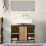 Bathroom Cabinet Artisan Oak 80 x 33 x 60 cm Engineered Wood 873893