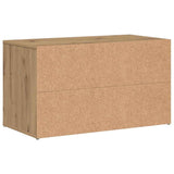 Hall Bench 80x40x45 cm Artisan Oak Engineered Wood 856753