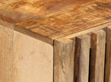 Bedside Cabinets 2 pcs 40x34x46 cm Solid Wood Rough Mango 377417
