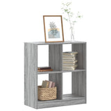 Bookcase Grey Sonoma 68,5x32x75 cm Engineered Wood 852812