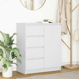 Sideboard with Drawers White 71x35x84 cm Engineered Wood 861580