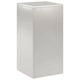 Plant Stand Silver 30 x 30 x 60 cm Steel 8012482