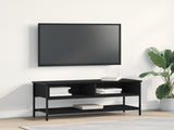 TV Cabinet Set Black Oak 100 x 35 x 45 cm Engineered Wood 862930