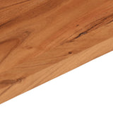Table Top 90x30x3.8 cm Rectangular Solid Wood Acacia 370960
