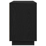 Sideboard Black Oak 102 x 35 x 55 cm Engineered Wood 862816