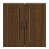 Kitchen Wall Cabinet Porto Brown Oak Engineered Wood 854064