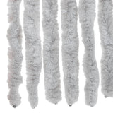 Fly Curtain Grey 100x220 cm Chenille 377351
