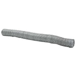 Hexagon Fence Silver 1 x 50 m Galvanised steel 42005719