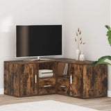 Corner Cabinet Smoked Oak 160x40x45 cm Engineered Wood 3307823