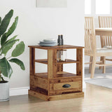Bedside Cabinet Old Wood 50 x 50 x 60 cm Engineered Wood 881408