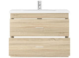 Bathroom Furniture Set Sonoma Oak 81 x 40 x 84.5 cm 3404376
