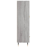 Highboard Grey Sonoma 69.5x31x115 cm Engineered Wood 830306