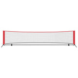 Tennis Net Folding Black and Red 396 x 92 x 87 cm Polyester 42012861